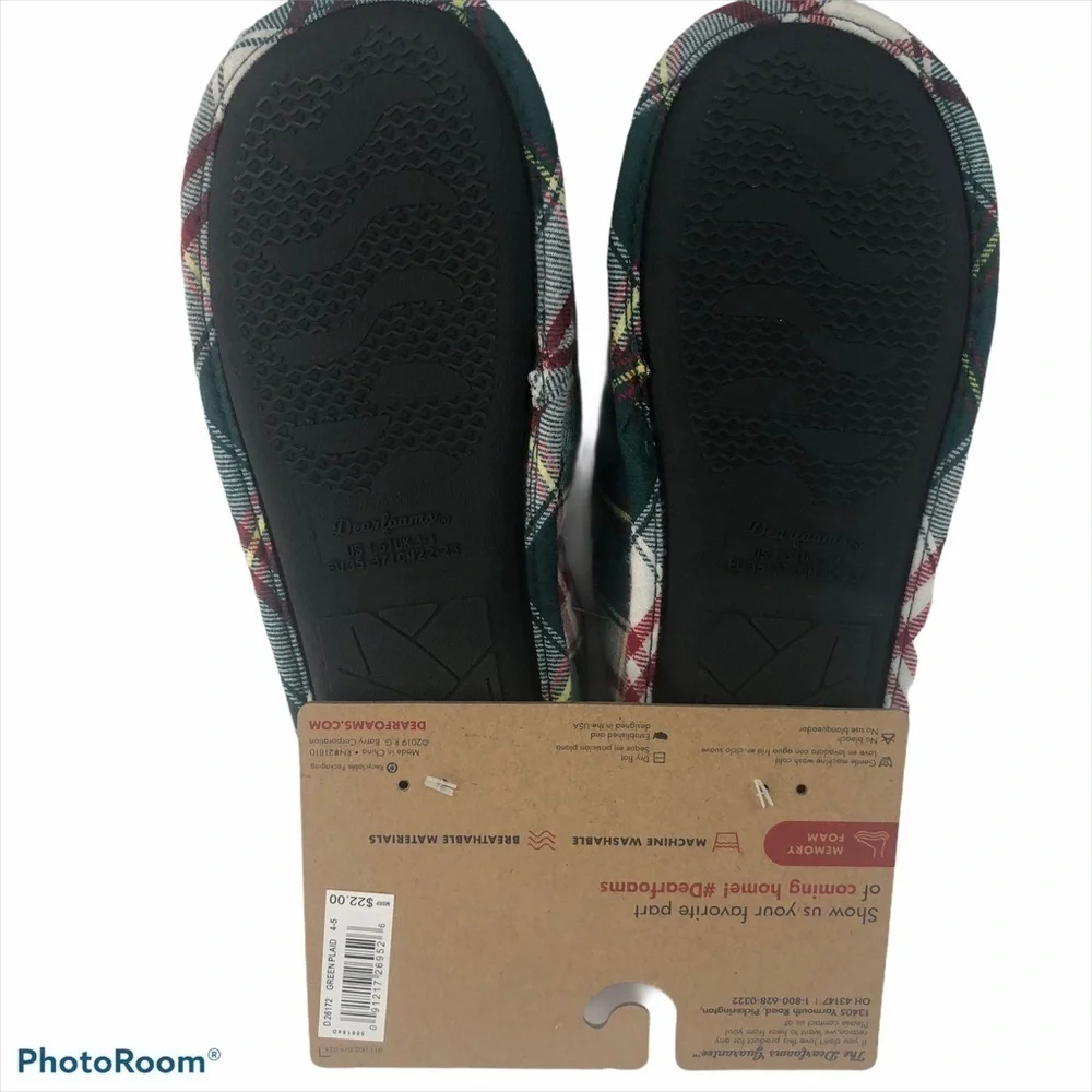 NWT DEARFORMS Children’s Christmas Slipper Sz 4/5